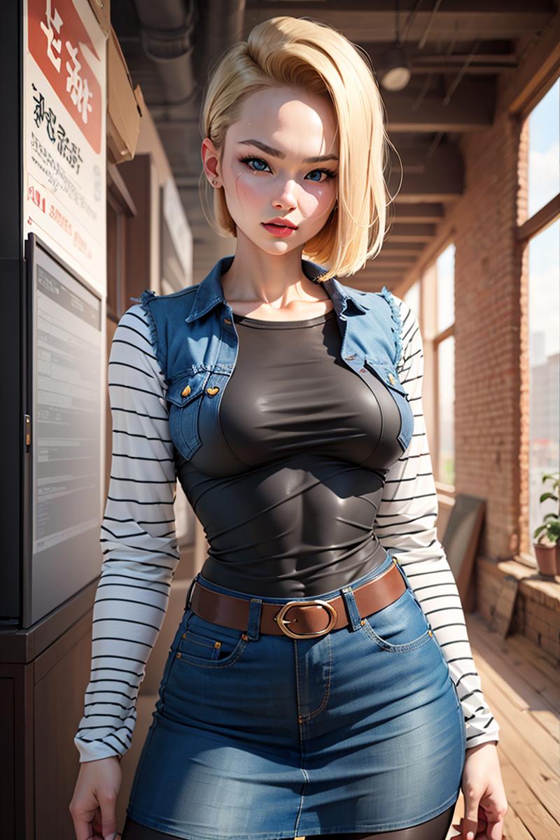 Android 18 (Dragon Ball) image by CitronLegacy