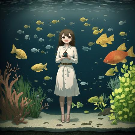 <lora:avo_rifl_08-02:1>


1girl, D:, anyotete, aquarium, belt, super long hair, collared dress, detached sleeves, dress, fish, fish tank,  full body, high heels, highres, kelp, light,  long sleeves, looking at viewer, open mouth, very suprised, scenery, solo, standing, sexy dress,