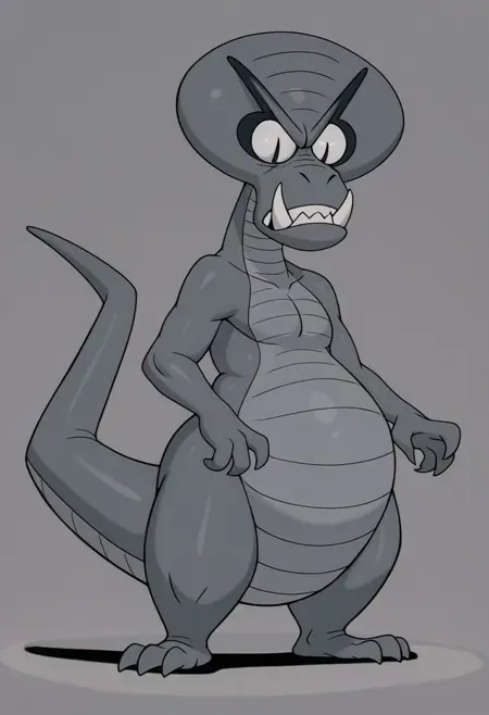 Black & White Alien - Chip 'n Dale: Rescue Rangers (Illustrious)