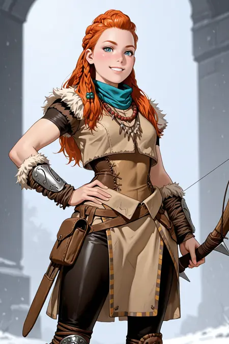 Aloy from Horizon Zero Dawn and Forbidden West | Illustrious