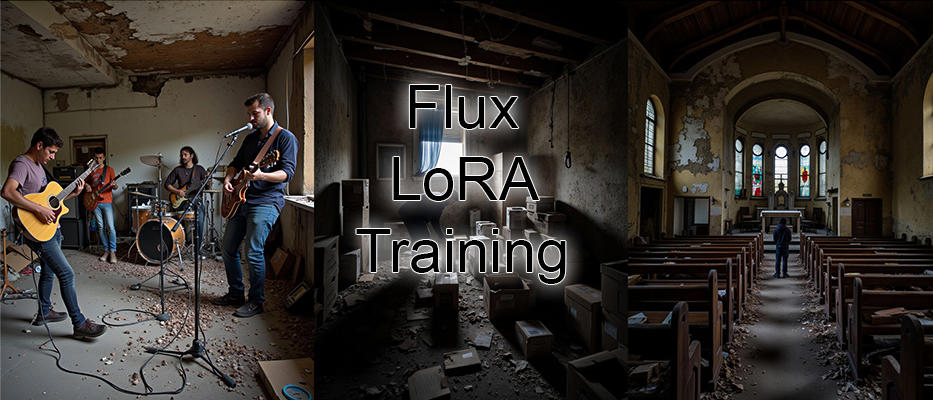 Flux LoRA Training Experiments: Urban Decay