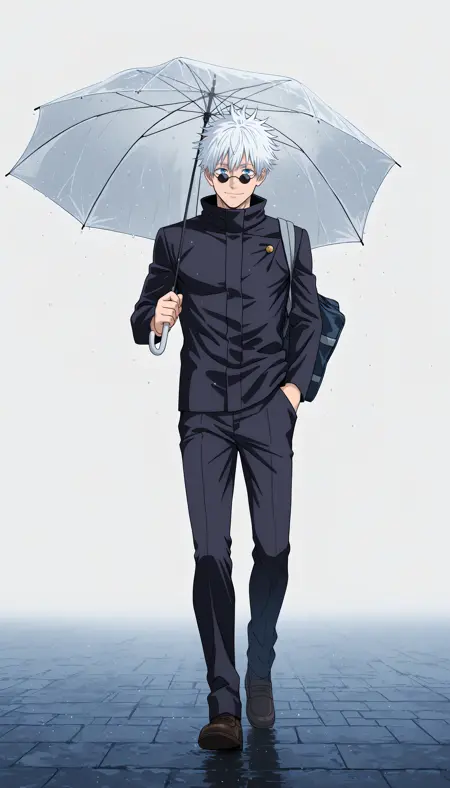 Minimalistic Wallpaper Style for Mobile | Anime version for IllustriousXL