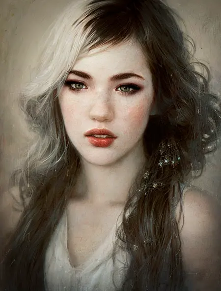 Romulo Royo and Woman