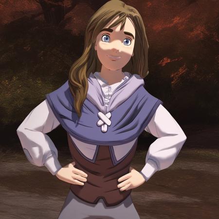 Gwendolyn - King's Quest pony and illust Pony