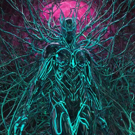 Take a deep breath and let's work step by step on this , 
a robot, dark inverted spells, pink scheme, necrosis, images on the sales website, rich colour scheme, twisted withering vines, glowing cyan blue plasma, evil male sorcerer, highly capsuled, epic pose, neurological marvel, dark, sinister, circuitry, elegant, green, highly detailed, artstation, concept art, smooth, sharp focus, digital art, hyperrealistic, art by artgerm and greg rutkowski and alphonse mucha and alphonse mucha, footage from space camera
,
Midjourney's Consistency, Dynamic Action Pose, Fibonacci Watermark Invisibly Displayed, High-res, Impeccable Composition, Lifelike Details, Perfect Proportions, Stunning Colors, Captivating Lighting, Interesting Subjects, Creative Angle, Attractive Background, Well-timed Moment, Intentional Focus, Balanced Editing, Harmonious Colors, Contemporary Aesthetics, Handcrafted with Precision, Vivid Emotions, Joyful Impact, Exceptional Quality, Powerful Message, Raphael Style, Unreal Engine 5, Octane Render, Isometric, Beautiful Detailed Eyes, Super Detailed Face and Eyes and Clothes, More Detail, Multi Colored, Splash Ink Illustration, Grammer Effect Style, Houdini Style, Sharp Lines and Brush Strokes, High Quality, Beautiful Matte Painting, 4K, CGSociety, Artstation Trending on ArtstationHQ