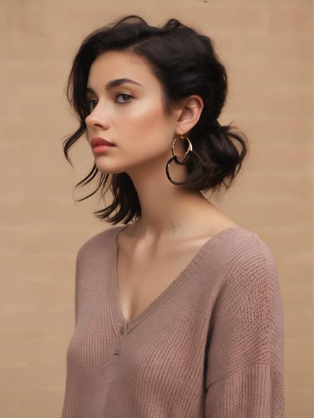young woman SDXL