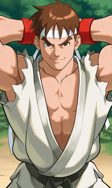 Ryu (Street Fighter) | リュウ (ストリートファイター) | Illustrious