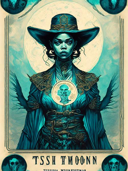 Tarot768 

Tessa Thompson Cowboy is the paladin of cyan