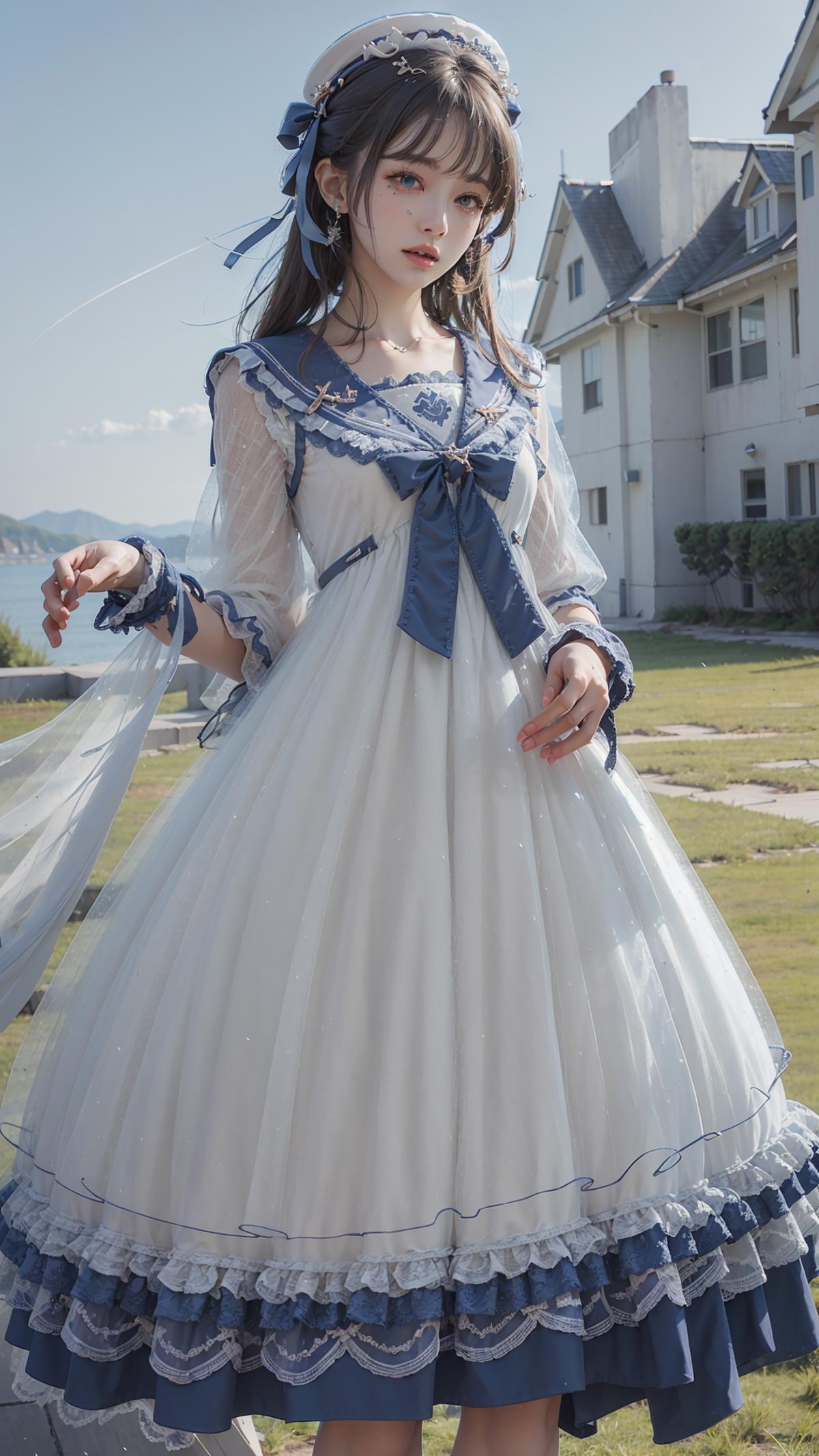 【浅海星辰】Dress No.11 White Dress image by Manaka_nemu_offline