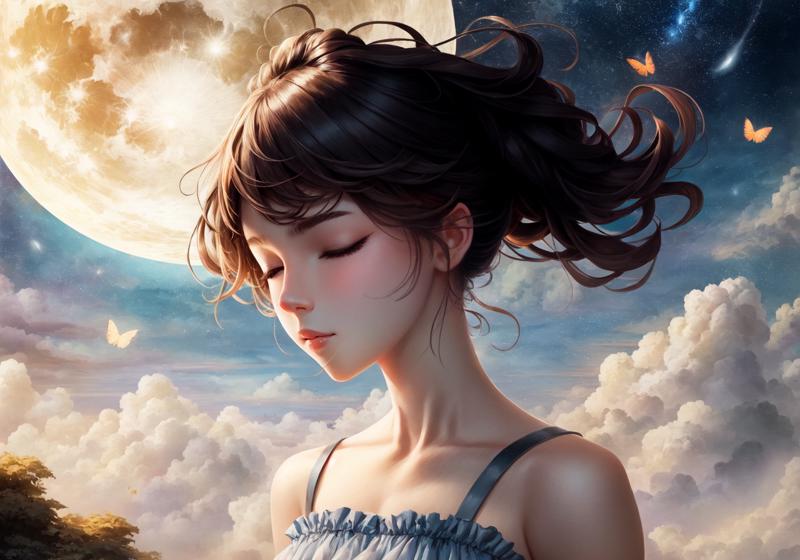 05881-2120924676-a portrait of a cute girl with a luminous dress, eyes shut, mouth closed, long hair, wind, sky, clouds, the moon, moonlight, sta.png