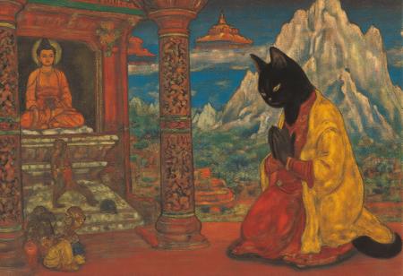 nicholas roerich painting of