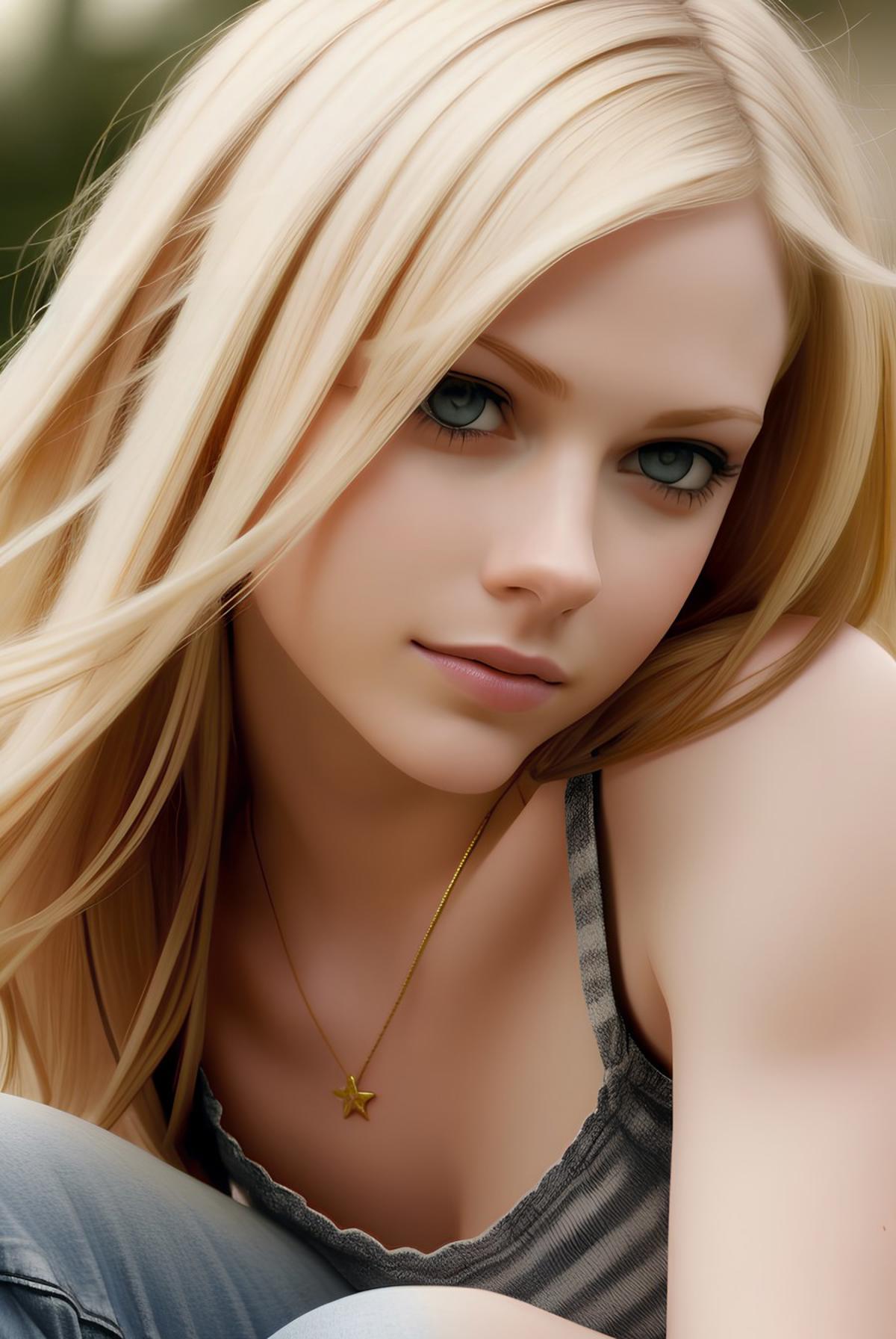 Avril Lavigne - Embedding image by MzMaXaM