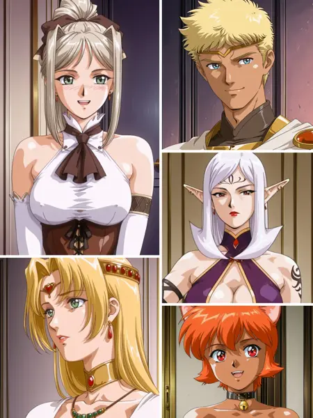 [illustrious XL] 5 in 1，Lilith 《Himekishi Lilia》/《姫騎士リリア～魔触の王城に堕つ～》- Artist Style