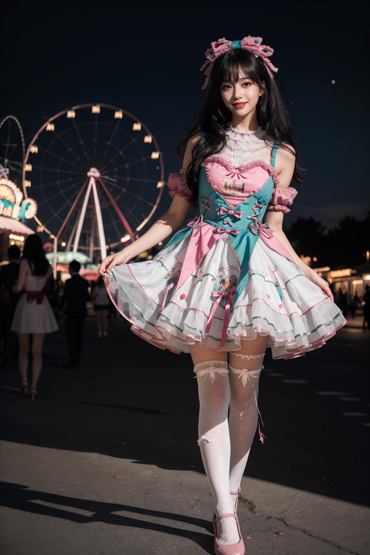 Sweet style dress | 甜美风裙子 image by cyberAngel_