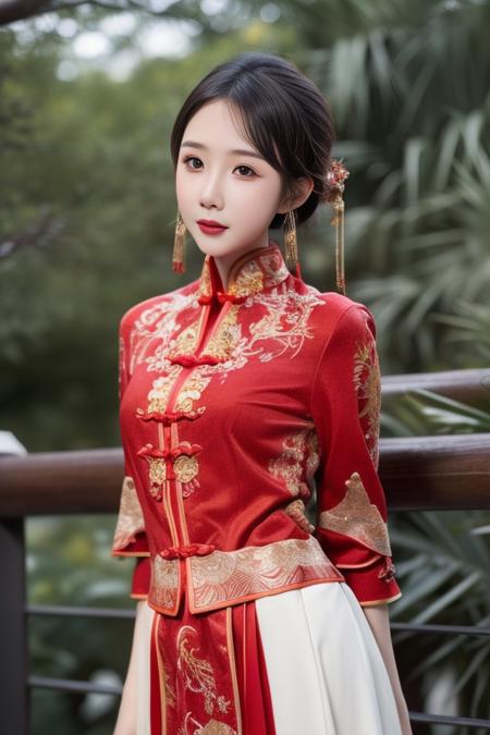 xiuhefu, chinese wedding dress,