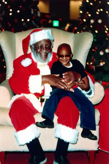 Mall Santa Photo