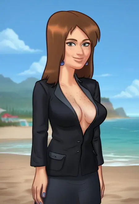 Summertime Saga - Ms. Bissette, Vivienne (Pony)