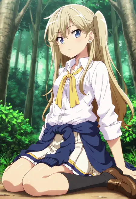 IllustriousXL - Gal Leader ギャルリーダー(島崎 若菜) - hitoribocchi no isekai kouryaku