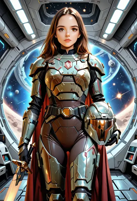 Sci-fi Female armor