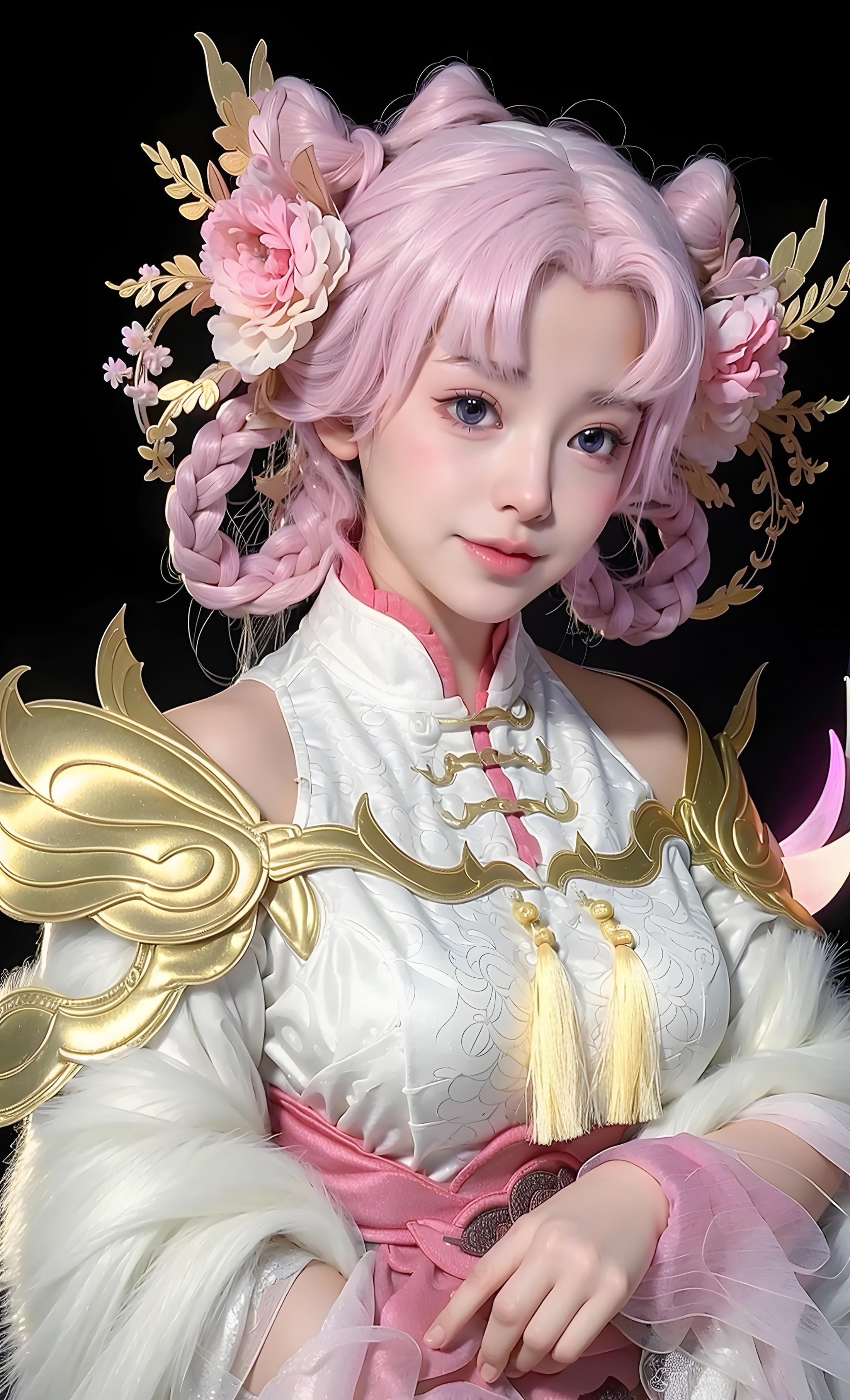 Chang'e's  skin in Honor of Kings: 拒霜思 remake | Realistic LORA image by blacksnow