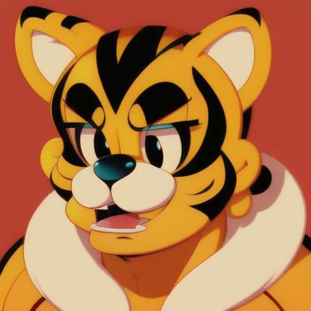 (ocds:1.2) portrait style of cute tiger,  fleischer studios, high detailed, 4k  <lora:1930Model:1>