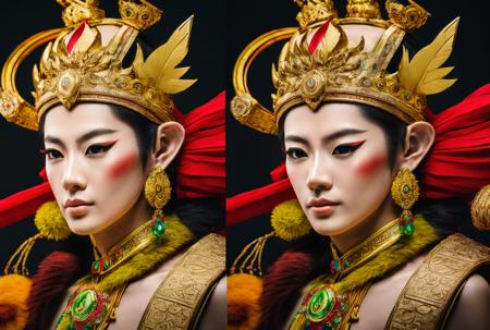 monkey king,
masterpiece, high detail, 8k, high detailed skin, 8k uhd, high quality
<lora:stereoscopic_cross_v1.0:1>