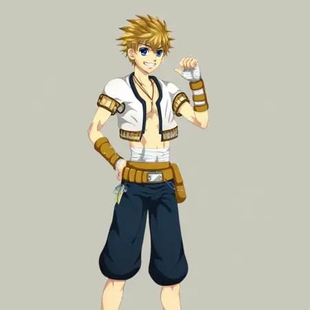 Connor Bleufin | Camp Buddy) | Illustrious - Pony