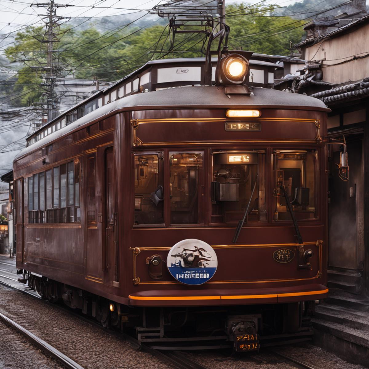 嵐電（京福電気鉄道嵐山本線）モボ21 SDXL image by swingwings