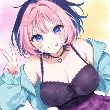 Noa-senpai wa Tomodachi - のあ先輩はともだち  (Pony XL/Noob-AI)