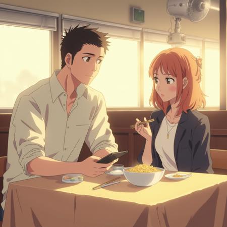 'Your name' and 'Suzume', Makoto Shinkai style (Flux) v1.0