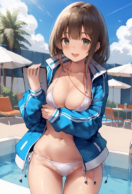 【Pony】雨宮なつみ 極薄水着で犯されたがりが隠せない Amemiya Natsumi (Kekematsu) v1.0