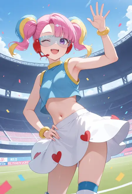 IllustriousXL - 虹野ひかり hikari nijino - pop'n music