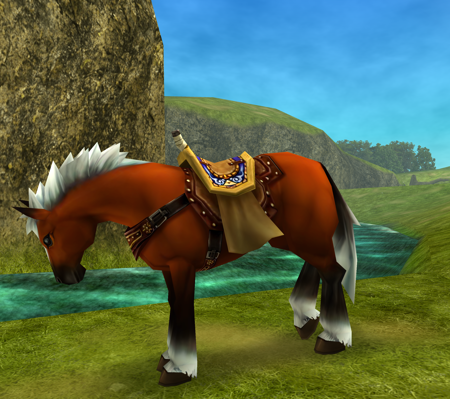 Epona (zelda ocarina of time, OoT) 3Ds Ver Illustrious/Pony v1.0 Illustrious