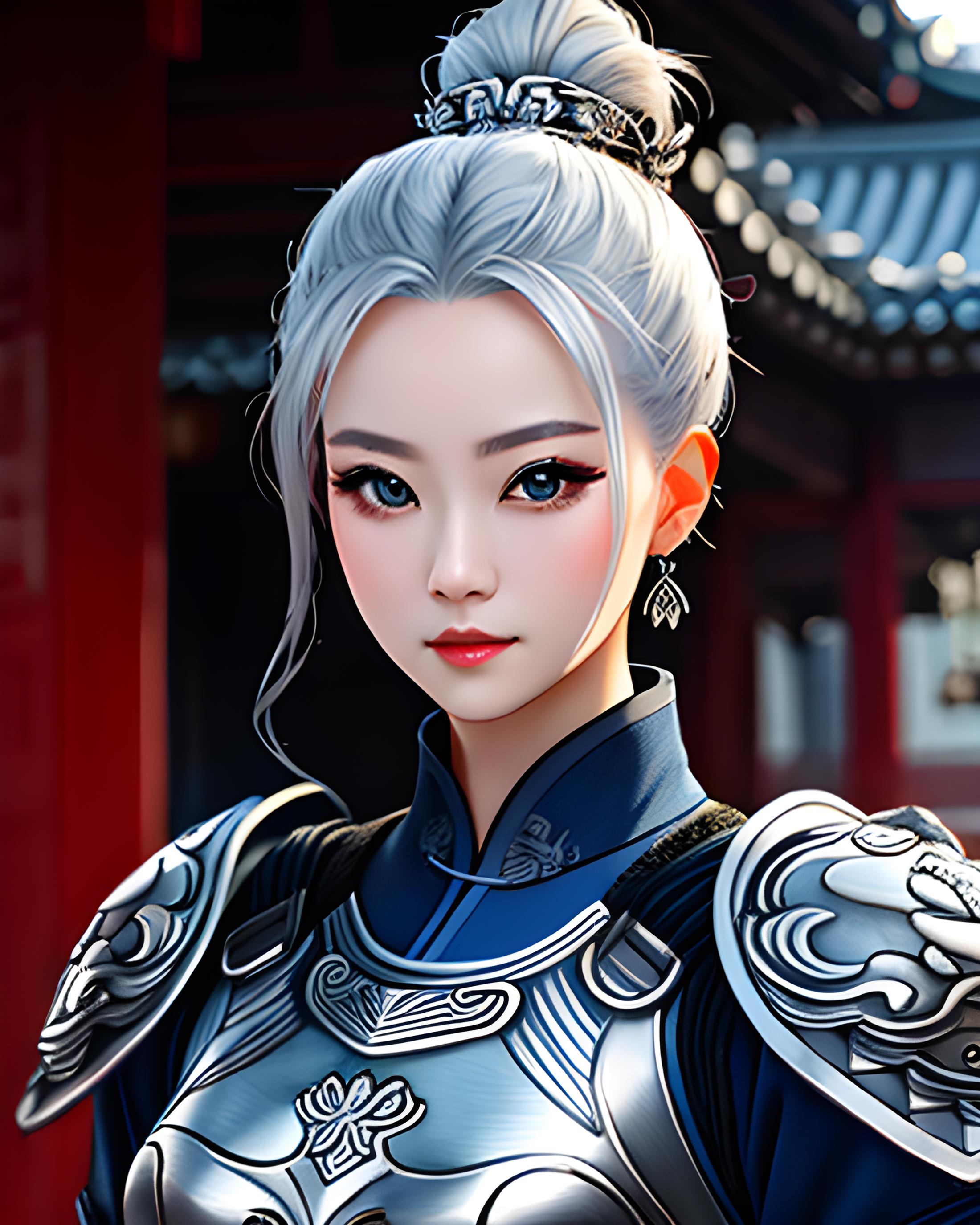 Chinese Female General - Battle Armor image by KimiKoro