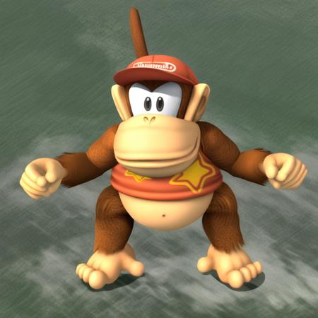 Diddy Kong [PONY FORM]