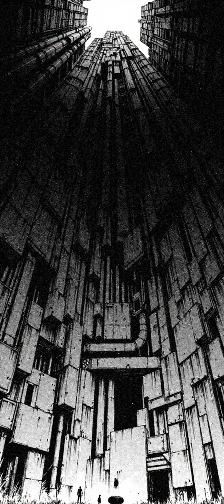 Tsutomu Nihei's Manga Style Lora
