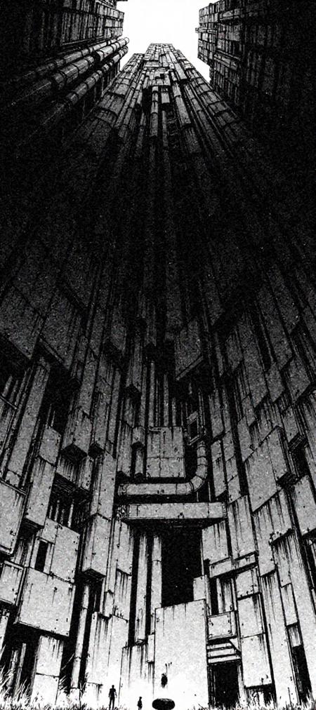 Tsutomu Nihei's Manga Style Lora v1.0