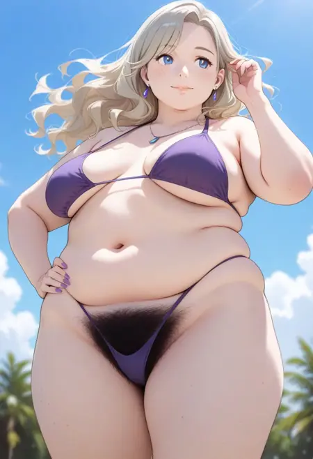 Pubic hair (female) concept - SDXL + Illustrious