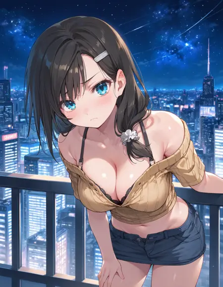 [PonyXL B-LoRA] Yuzuki Yoshikawa 吉川柚月 | Sagurare Otome サグラレ堕メ