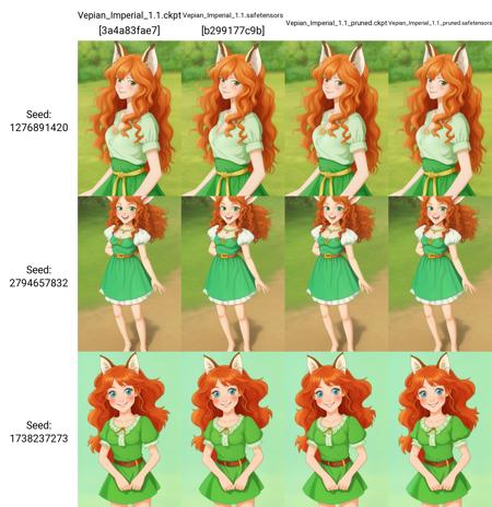 masterpiece, best quality, masterpiece, adult, girl, realistic fox ears , ((long)) red curly hair, bright green eyes, realistic, barefoot, flat chest, happy smile, bright green dress, full height portrait, masterpiece, artstation, high resolution, detailed