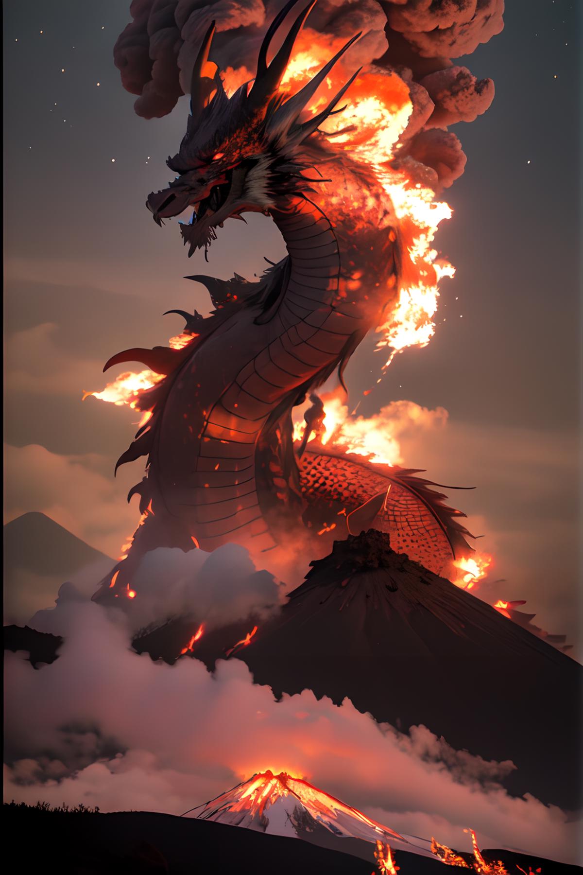 Chinese Dragon（中国龙）LoRa image by iPorse