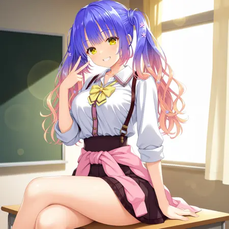 Kohibari Kurumi (小云雀来海) | Tenshi☆Souzou RE-BOOT! (天使☆嚣嚣 RE-BOOT!) | NoobAI