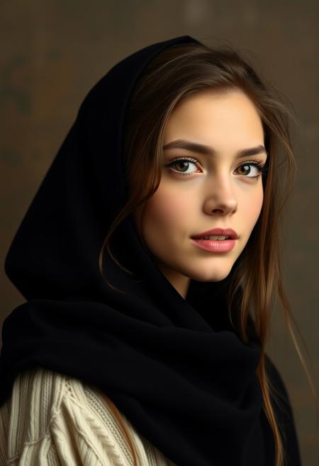 The most beautiful young Woman of the World. Portrait.