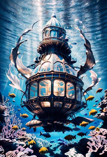 Underwater Scifi Buildings [IL] v1.0