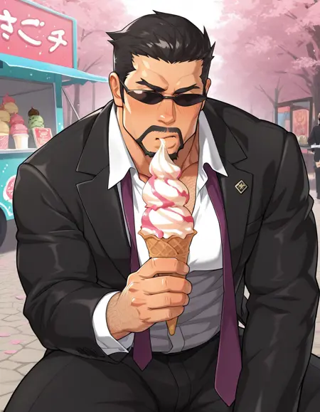 Kasai Tatsuyoshi - 葛西辰由 | Higurashi (When They Cry) - ひぐらしのなく頃に [Pony/SD1.5]