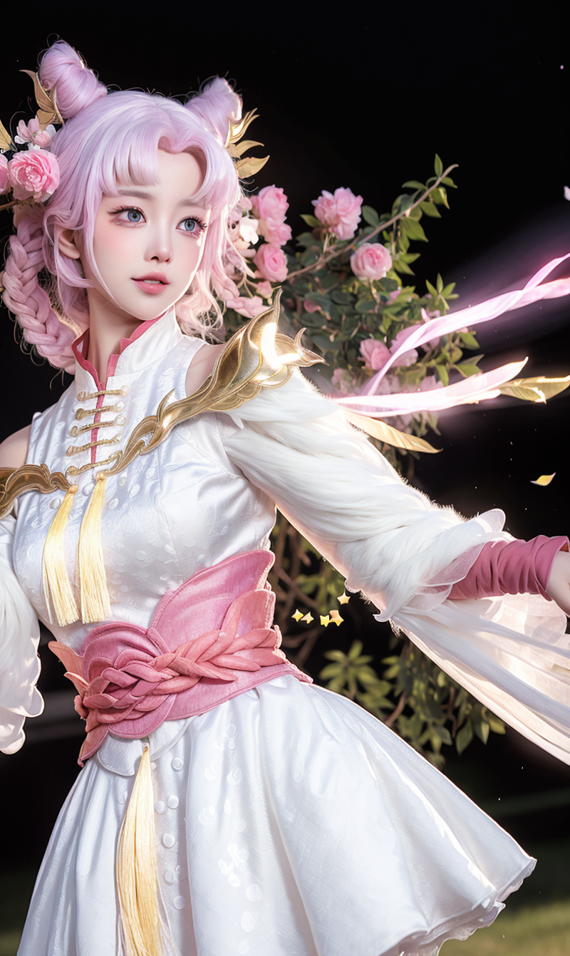 Chang'e's  skin in Honor of Kings: 拒霜思 remake | Realistic LORA image by jappww