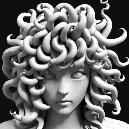 Fake 3d models Style