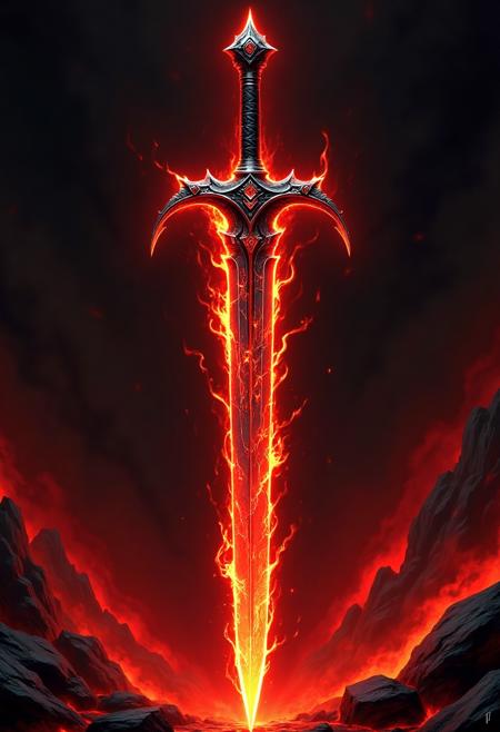 B_Fantasy Weapon Drawing_Magic Weapon Generation v1.0