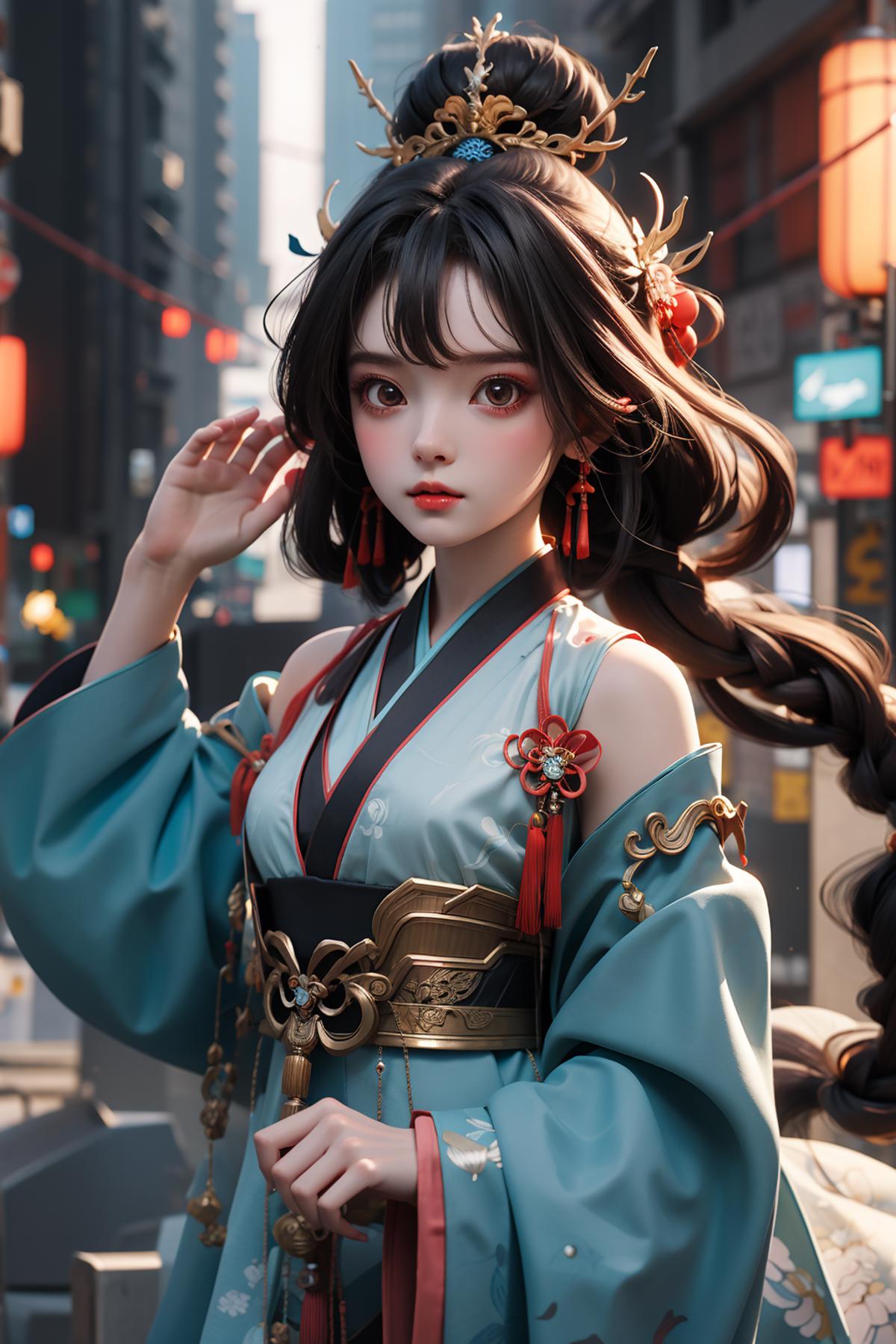 AI model image by XiongSan