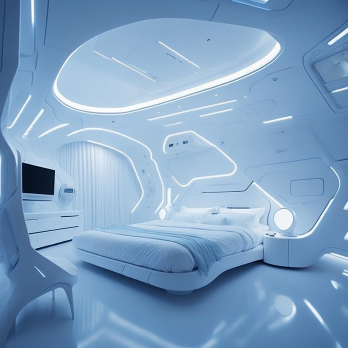 Bionic futuristic interior design image by Sa_May